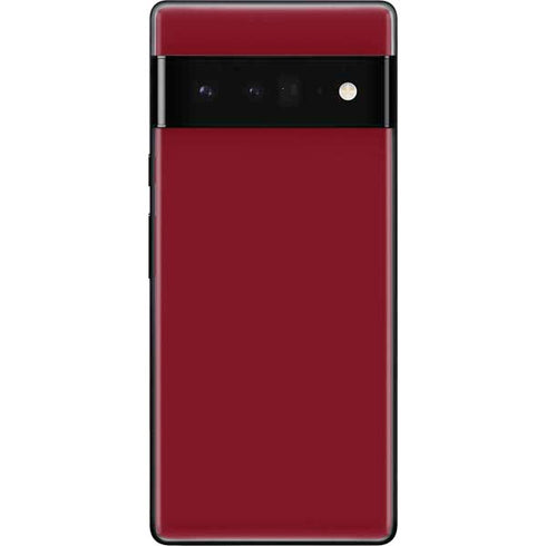 Burgundy Solid Google Pixel 6 Pro Skin